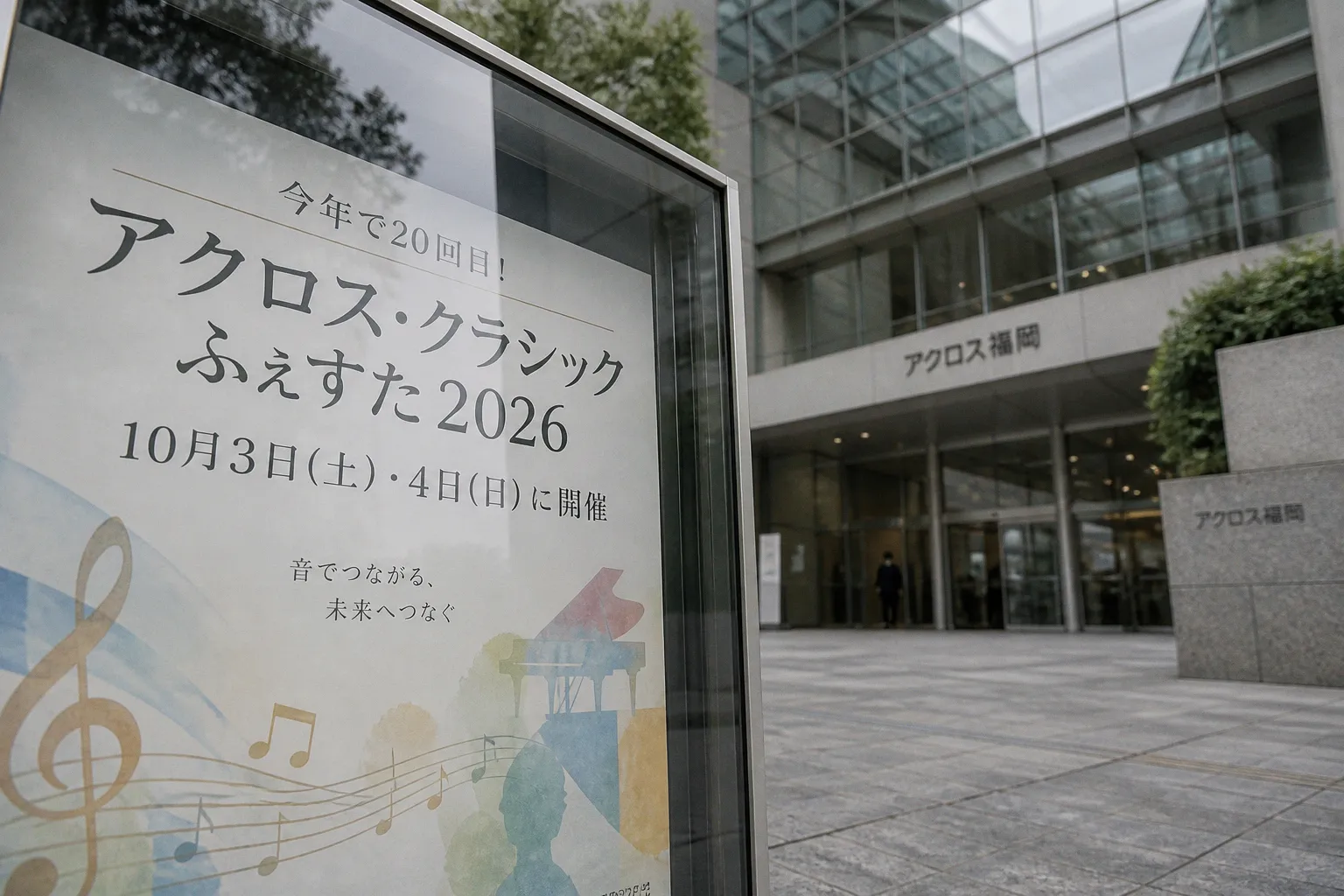 今年で20回目！「アクロス・クラシックふぇすた2026」10月3日(土)・4日(日)に開催