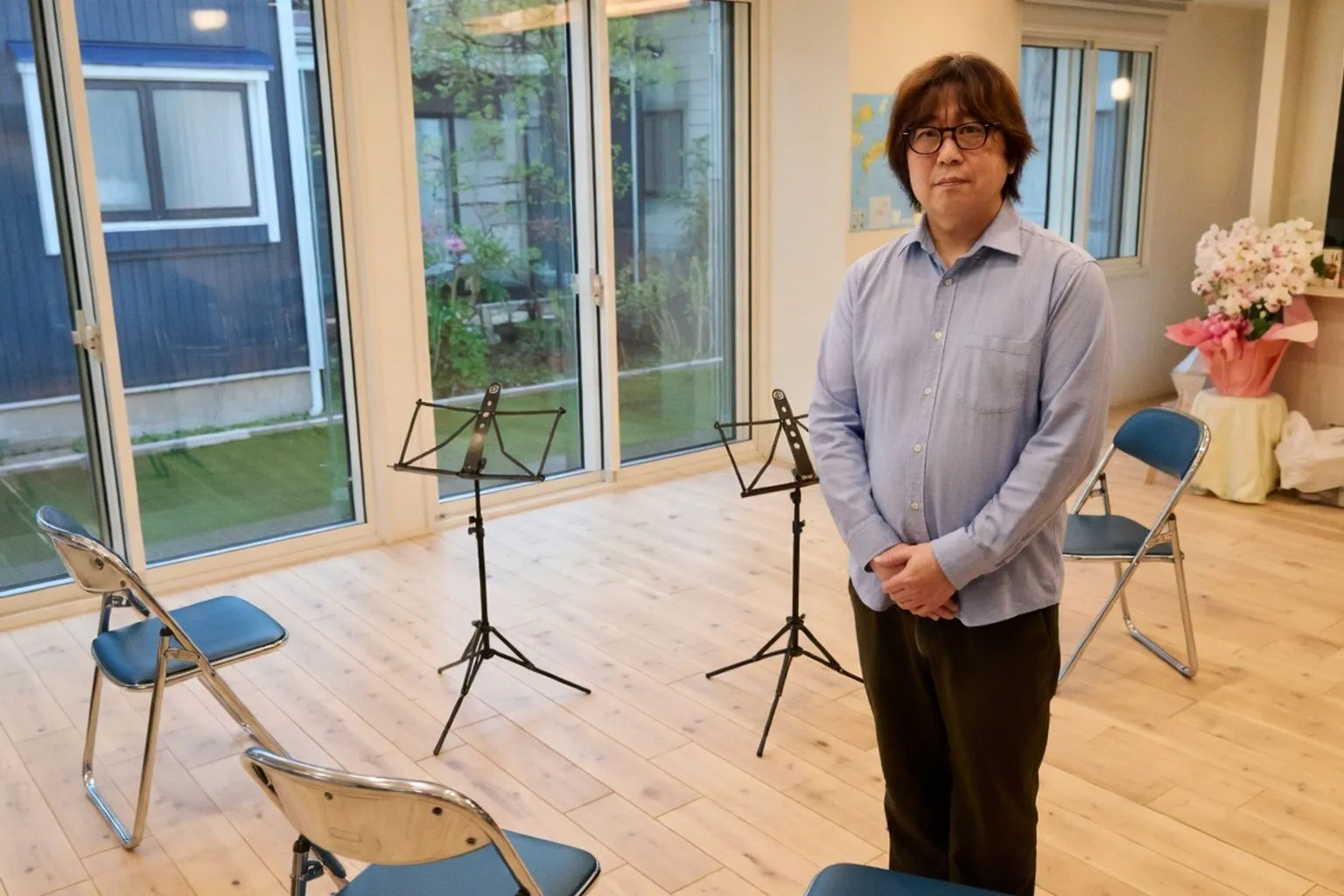 「青少年音楽の家」７月閉館、オケＯＢが練習場所提供 英語教室の一室を防音対策