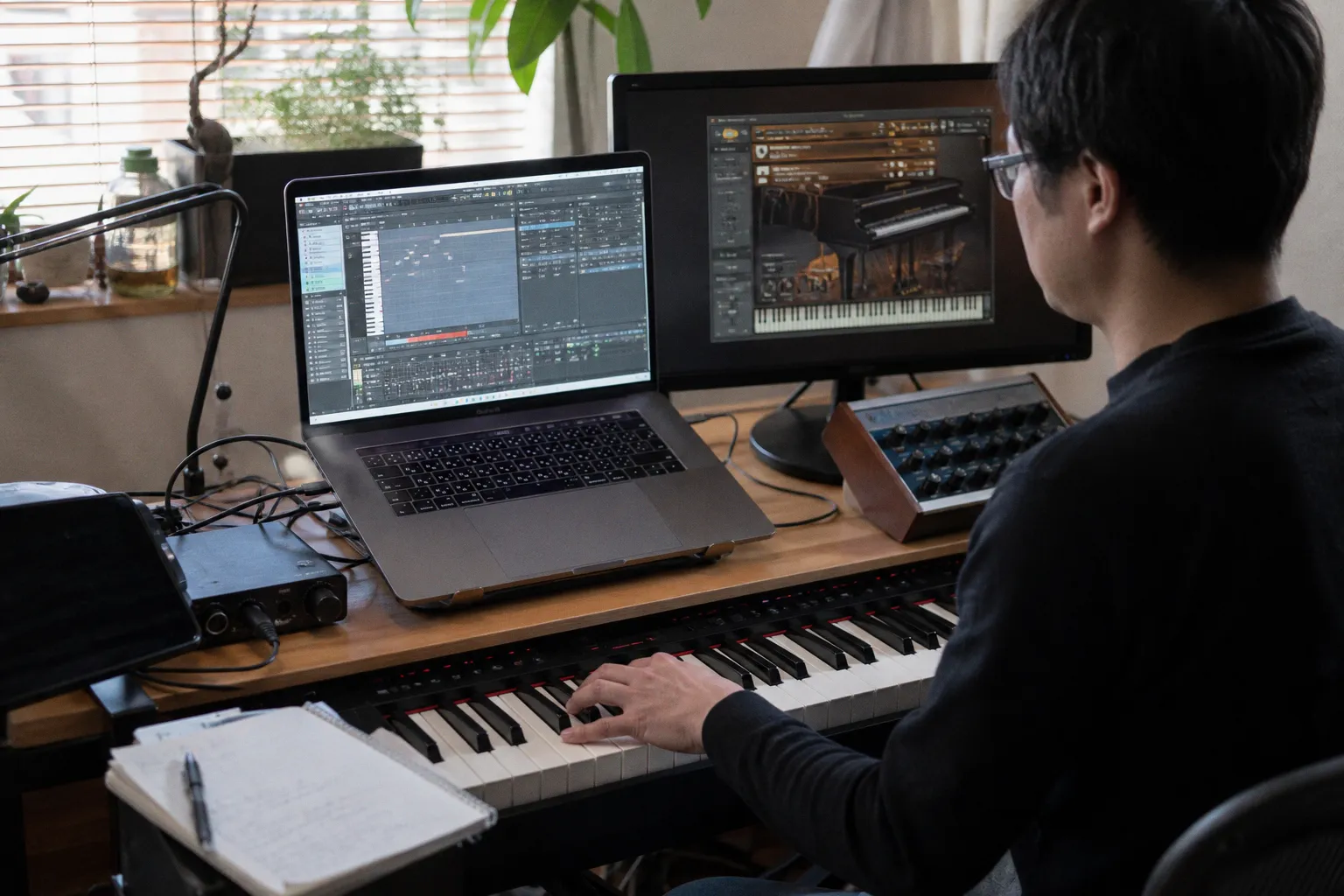 ステージピアノの内蔵音源とVSTソフト音源の選択基準